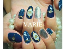 ヴァリエ(VARIE)/冬ネイビーネイル☆