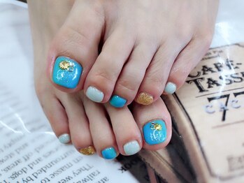 ネイルサロン ヒルズ(nail salon Hills)/フットジェルセット￥７１１０～