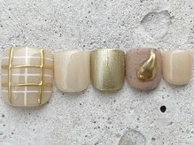 フリークネイル(FREAK Nail)/チェックミラーFOOT ¥12000