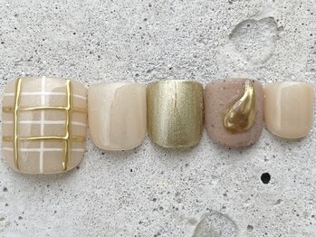 フリークネイル(FREAK Nail)/チェックミラーFOOT ¥12000