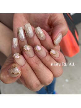 ネイルズリアル(nail's REAL)/アシメネイル