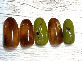 ネージュ バイ リアンジュ 辻堂(Neige by Reange)/べっこうネイル