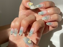 シェリーラメール 池袋店(cherie la mer)/チークネイル