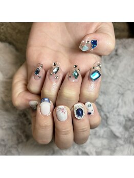 マイオティック ネイル(miotic nail)/宝石ネイル