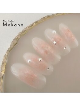 マカナ(Makana)/ふんわりチークネイル
