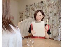 丁寧なカウンセリングを心がけています◎