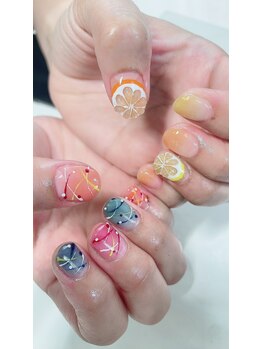 エムネイル(MNAIL)/夏ネイル