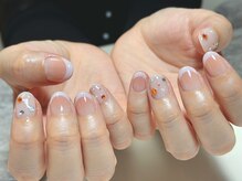 ネイルサロン デンティ(Dentty)/フレンチ×ビジュー