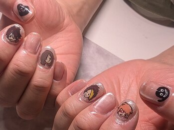 ヘアーアンドエステティック ヴェリス(hair&esthetic Velis)/推しLIVEネイル