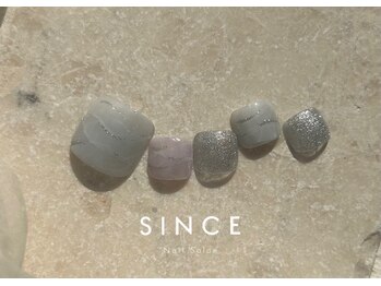 シンス(Since)/6月foot monthly design