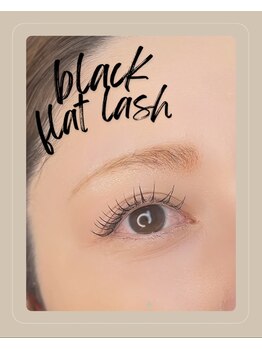 ブレスヘアー アイラッシュ(Breath hair eyelash)/フラットラッシュ 黒