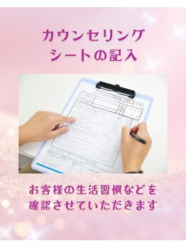 ダイエット ルネ/カウンセリングシート