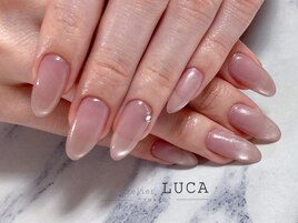 W-610 ピンクマグネットネイル