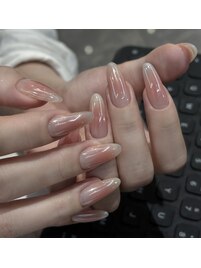 大人気チークネイル