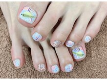 ネイルサロン ジェイ(Nail Salon J)/手書き鳥ネイル