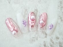 ラルネイル 大宮(Lull. nail)/＊お洒落＊塗りかけミラー＊