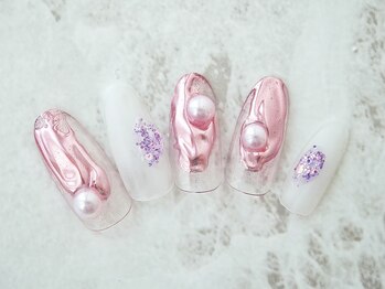 ラルネイル 大宮(Lull. nail)/*お洒落*塗りかけミラー*