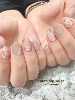 プライベート ネイルサロン マーマ(murmur)/フラワーネイル
