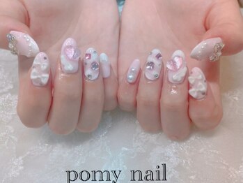 ポミーネイル 渋谷店(Pomy nail)/ピンクネイル