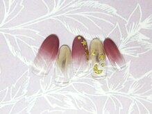 ネイルライフ(NailLife)/ミラーグラデーションネイル