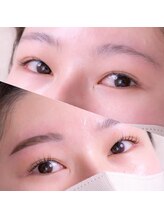 眉毛とまつげパーマとマツエクの研究所 名駅店/ハリウッドブロウリフト/美眉