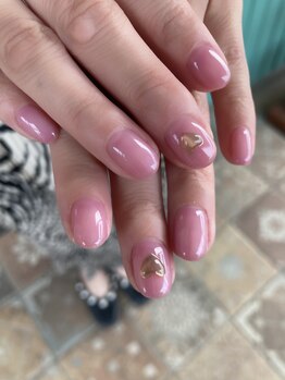 サフィールネイルサフィールネイル(Saphir nail)/ハートミラーネイル
