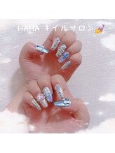 ハハ(HAHA)/夏定番水色&オーロラ