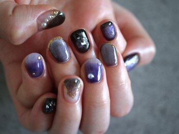 ネイル アトリエ コモード(nail atelier Comodo)/卒業式ネイル [和mode]