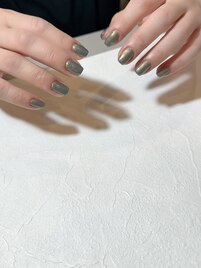 ブルー系ネイル