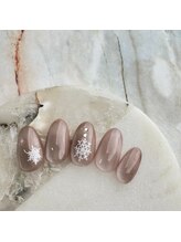 エトワールビューティー(ETOILE BEAUTY)/雪ネイル　冬ネイル　うるマグ