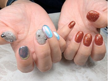チモカネイル(CHIMOKA NAIL)/アレンジ&持ち込み¥8700%