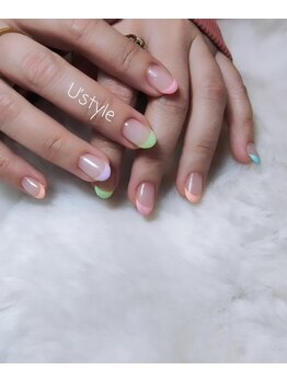 ユーズスタイル(U’style)/カラフルフレンチ