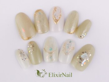エリクサーネイル 神田(Elixir Nail)/シンプル/クーポン使用