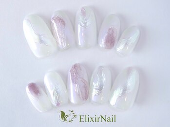 エリクサーネイル 神田(Elixir Nail)/シンプル / クーポン使用