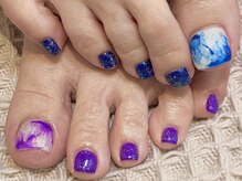 パープルの爪屋/もやもやアシメフット