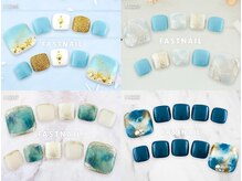 ファストネイル 関内店(FAST NAIL)/フット定額 ¥6600 ◆ アート