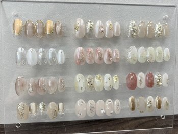 リシアンサス(Lisianthus)の写真/オフィスでも褒められる上品で大人可愛いデザインが好評♪雰囲気の違ったサンプルを多数ご用意しています！