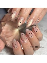 ネイルズミラク(nail's mirac.)/ドット柄ネイル