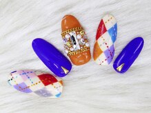 アンジェヴォーグ 名古屋本店(Angevogue)/プレッピー　カラフルアーガイル