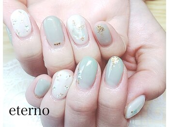 エテル(eterno)/押し花ネイル