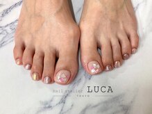 ネイルアトリエルカ(nail atelier LUCA)/W-327 オーロラシェルフット