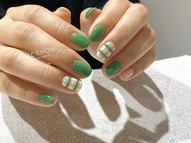 チェックネイル