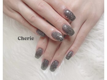 シェリエ(Cherie)/フラッシュネイル/Black