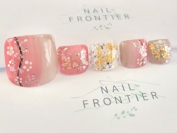 ネイルフロンティア 吉祥寺(NAIL FRONTIER)/F梅フットネイル11980円