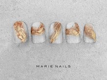 マリーネイルズ 表参道店(MARIE NAILS)/定額¥6,600 &nbsp;スモーキー 0313d