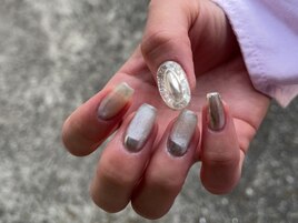 ニュアンスクリアネイル