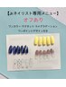 【Jr.ネイリストモデル】オフありワンカラー/グラデーション￥6,050→￥3,300