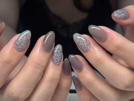 ワンカラー×レース