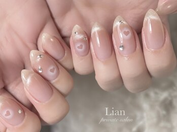 リアン(Lian)の写真/《初心者さん大歓迎♪》美フォルム×ちゅるんマグで今っぽ大人シンプルネイル！派手にできない方にも◎