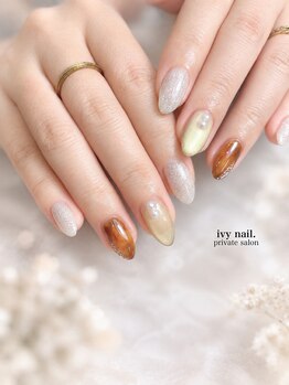 アイビーネイル(ivy nail)の写真/季節のトレンドを取り入れたデザインを多数ご用意♪高技術だからこそ、仕上がりの美しさにも大満足☆